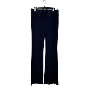 CAbi black wide legs dress pants size 6